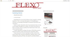 Desktop Screenshot of flexomarketnews.com