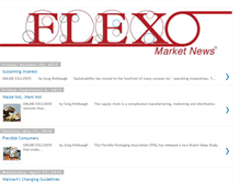 Tablet Screenshot of flexomarketnews.com